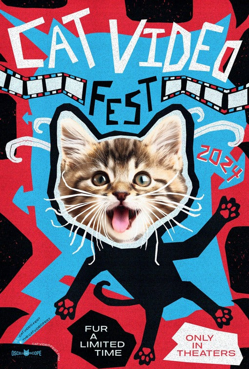 1000 piece jigsaw puzzle for the movie poster: CatVideoFest 2024 (2024)