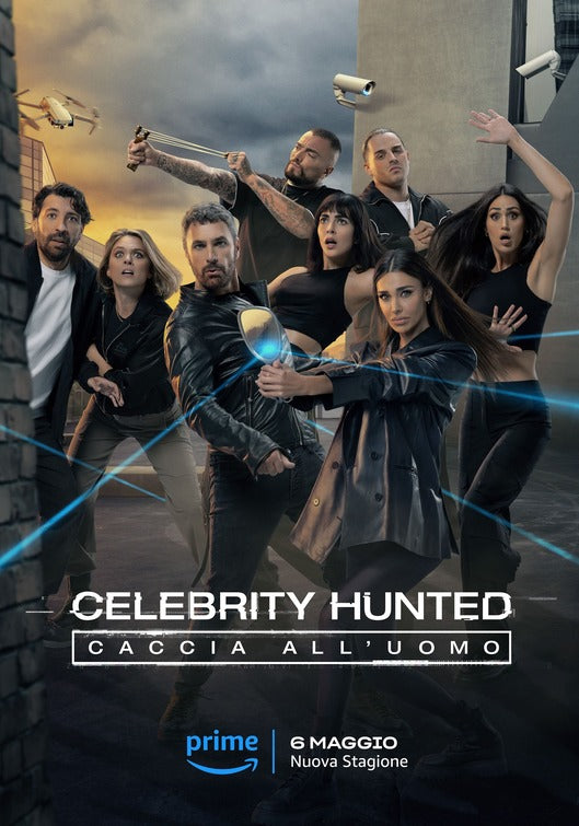 1000 piece jigsaw puzzle for tv poster: Celebrity Hunted: Caccia all'uomo