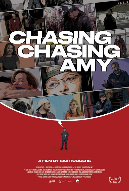 1000 piece jigsaw puzzle for the movie poster: Chasing Chasing Amy (2024)