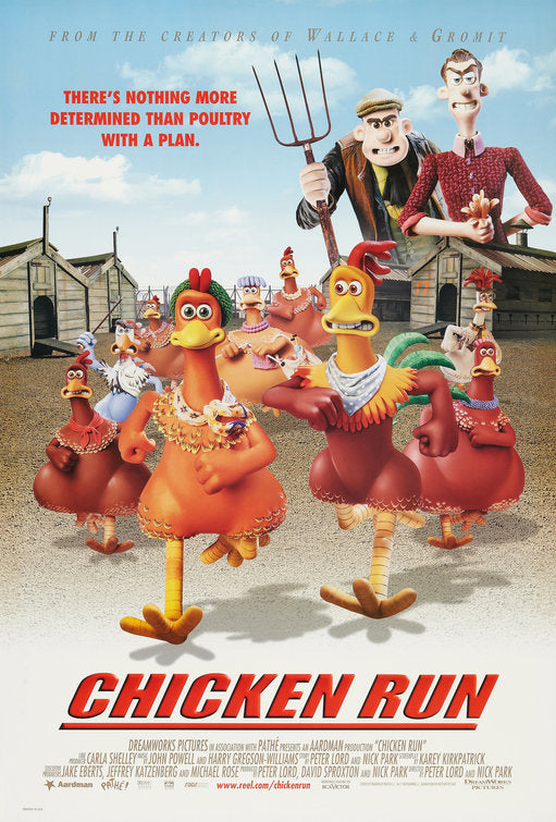 the movie poster: Chicken Run (2000) ver2