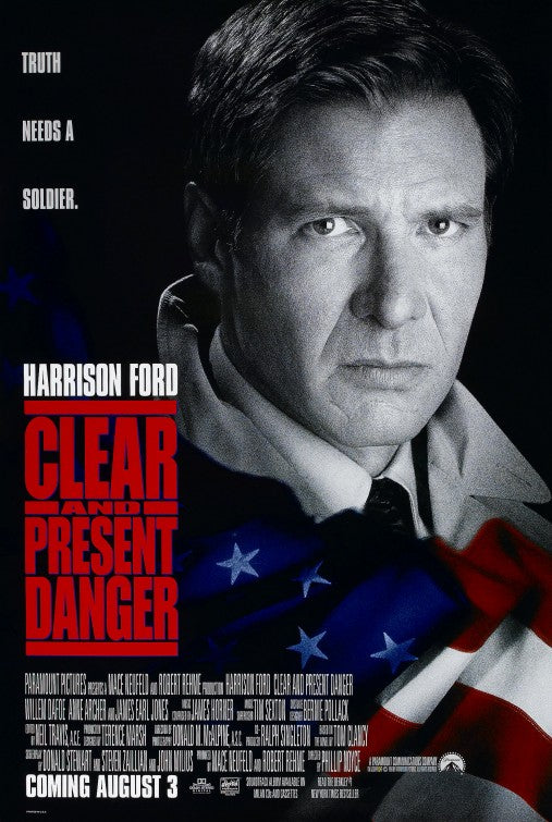 the movie poster: Clear And Present Danger (1994)