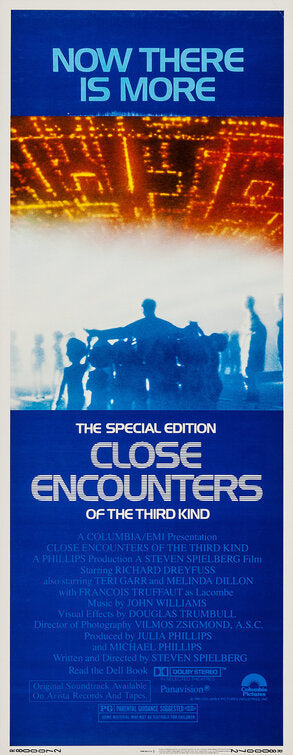 the movie poster: Close Encounters of the Third Kind (1977) ver3