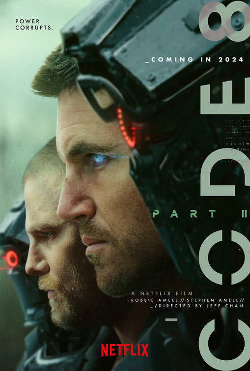 1000 piece jigsaw puzzle for the movie poster: Code 8: Part II (2024)