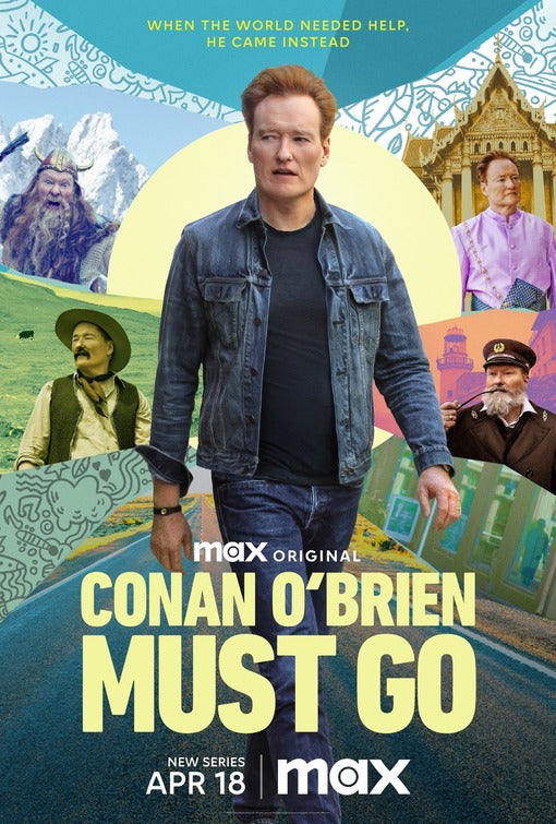 1000 piece jigsaw puzzle for tv poster: Conan O'Brien Must Go