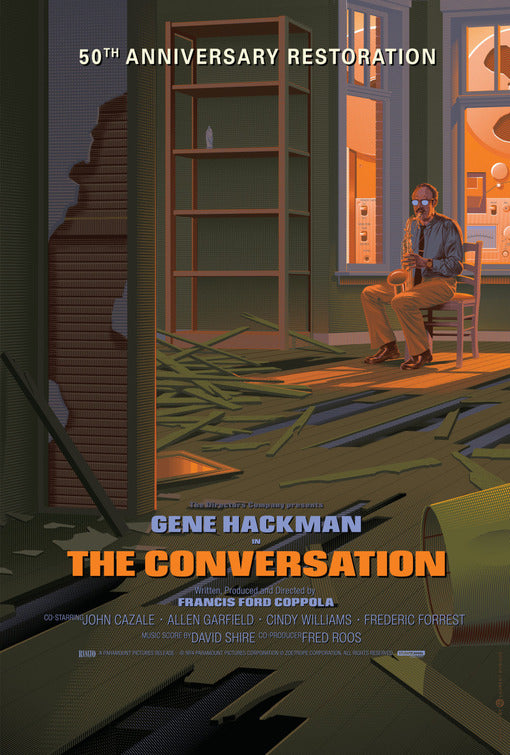 1000 piece jigsaw puzzle for the movie poster: The Conversation (1974) ver3