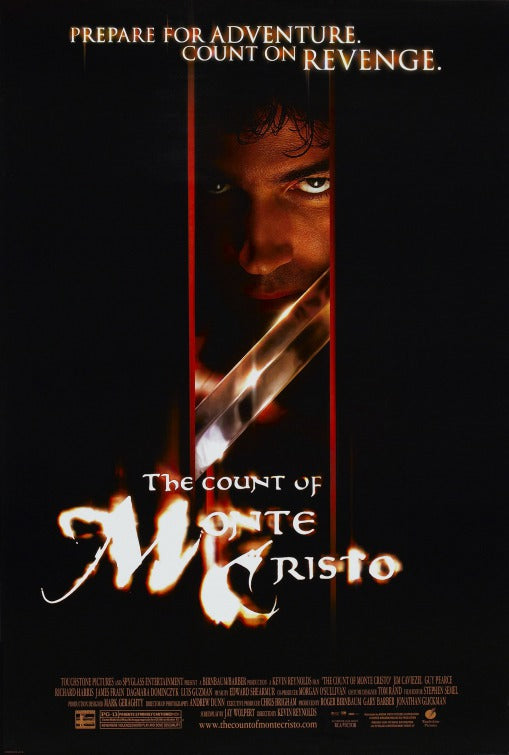 the movie poster: The Count of Monte Cristo (2002)