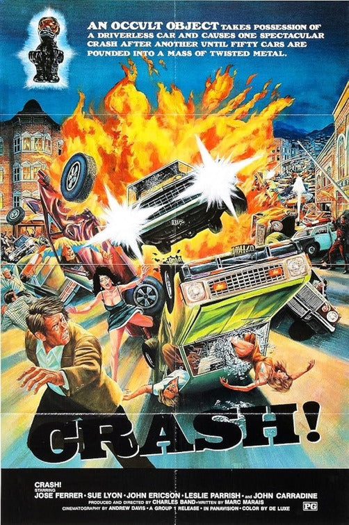 1000 piece jigsaw puzzle for the movie poster: Crash! (1976)