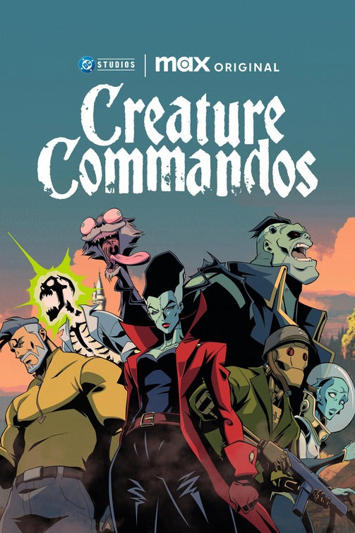 1000 piece jigsaw puzzle for tv poster: Creature Commandos, ver2