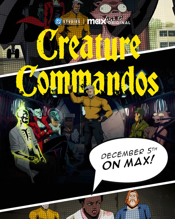 1000 piece jigsaw puzzle for tv poster: Creature Commandos, ver3