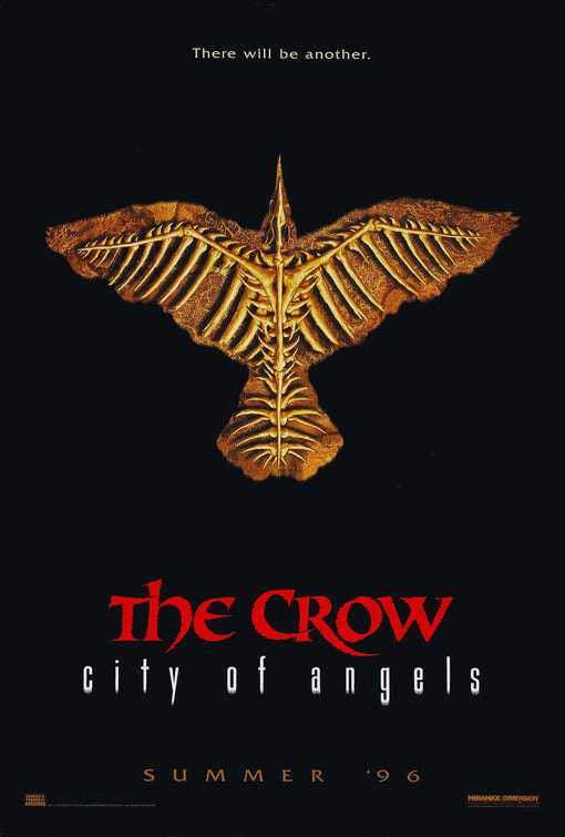 the movie poster: The Crow: City Of Angels (1996) ver1