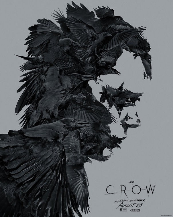 1000 piece jigsaw puzzle for the movie poster: The Crow (2024) ver5