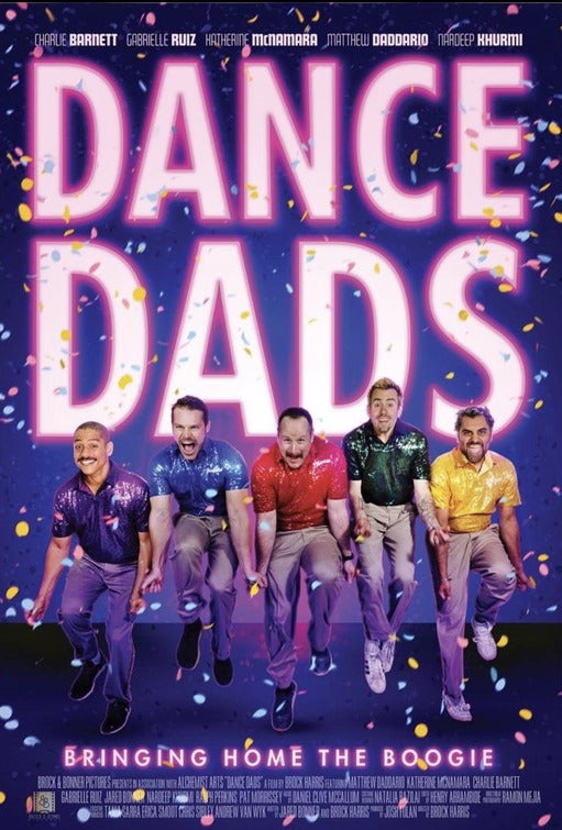 1000 piece jigsaw puzzle for the movie poster: Dance Dads (2023)