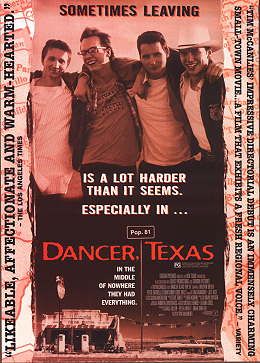 the movie poster: Dancer, Texas Pop. 81 (1998)