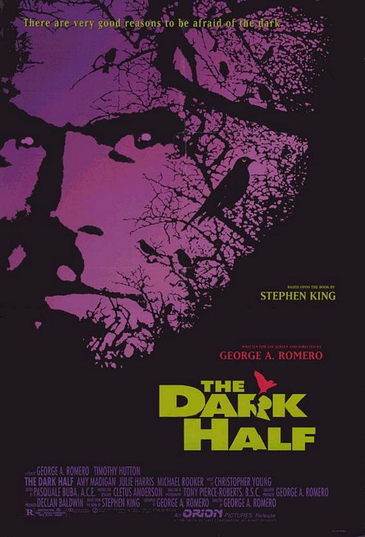 the movie poster: The Dark Half (1993)