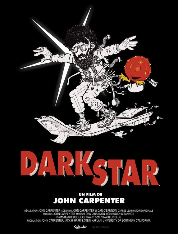 1000 piece jigsaw puzzle for the movie poster: Dark Star (1974) ver4