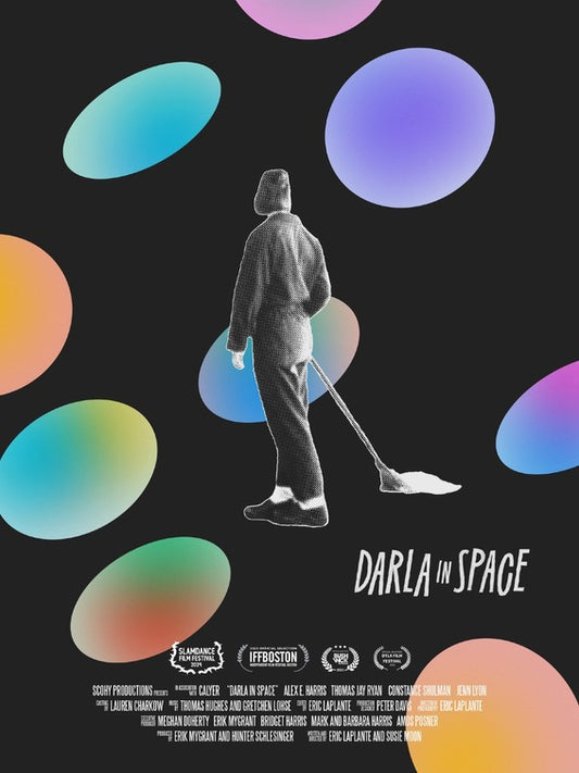 1000 piece jigsaw puzzle for the movie poster: Darla in Space (2024)