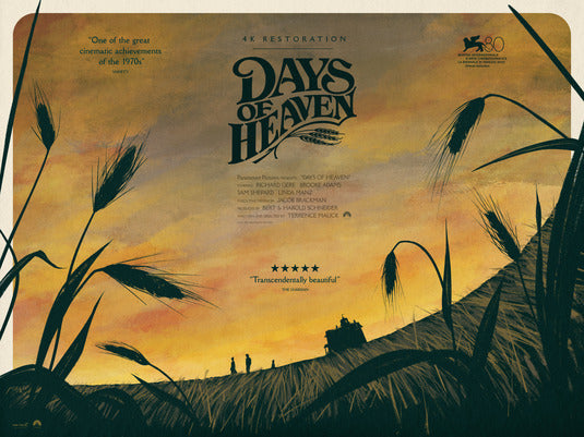 1000 piece jigsaw puzzle for the movie poster: Days of Heaven (1978) ver4