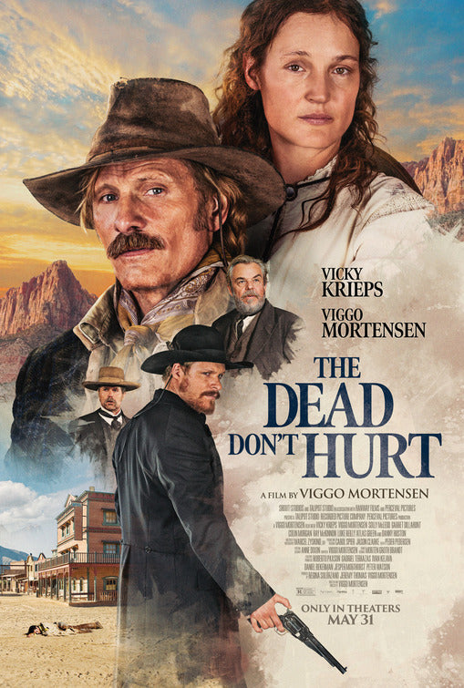 1000 piece jigsaw puzzle for the movie poster: The Dead Don't Hurt (2024) ver2