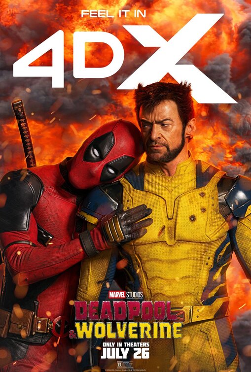 1000 piece jigsaw puzzle for the movie poster: Deadpool & Wolverine (2024) ver7