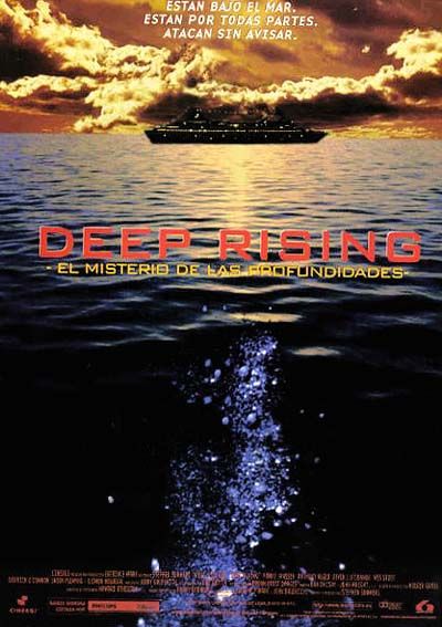 the movie poster: Deep Rising (1998) ver2