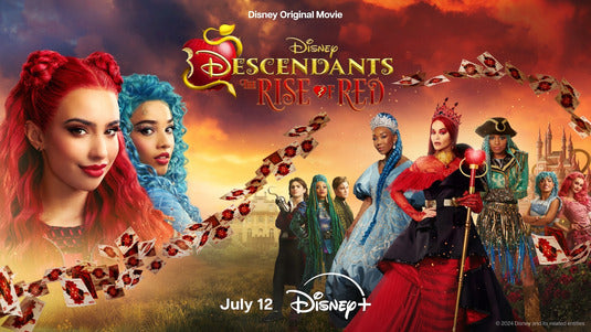 1000 piece jigsaw puzzle for the movie poster: Descendants: The Rise of Red (2024) ver13