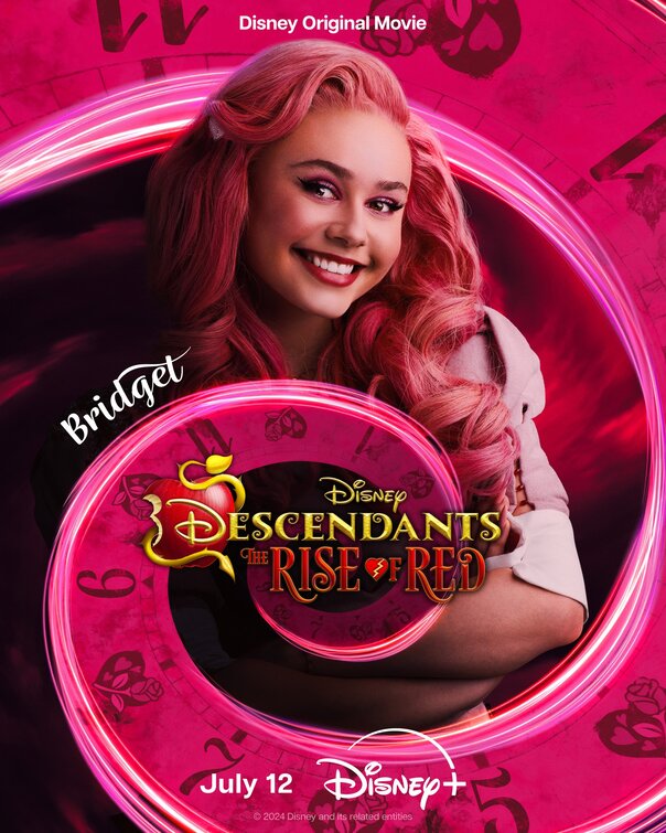 1000 piece jigsaw puzzle for the movie poster: Descendants: The Rise of Red (2024) ver3