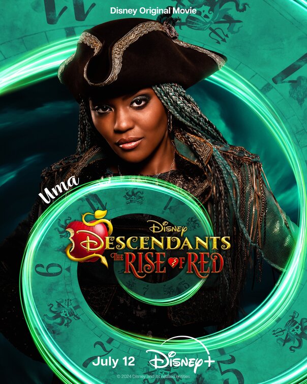 1000 piece jigsaw puzzle for the movie poster: Descendants: The Rise of Red (2024) ver4