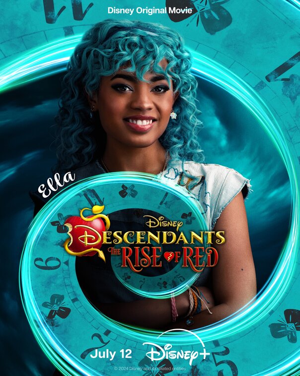 1000 piece jigsaw puzzle for the movie poster: Descendants: The Rise of Red (2024) ver6