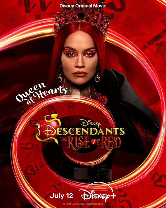 1000 piece jigsaw puzzle for the movie poster: Descendants: The Rise of Red (2024) ver7