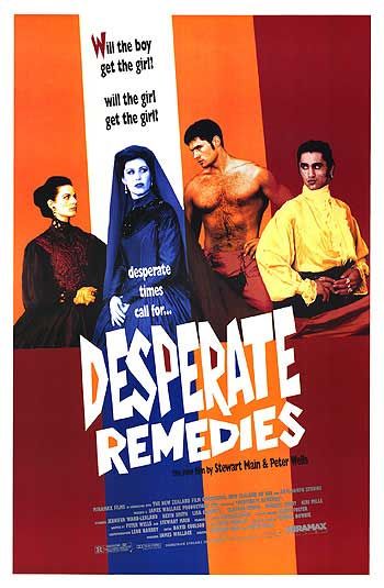 the movie poster: Desperate Remedies (1994)