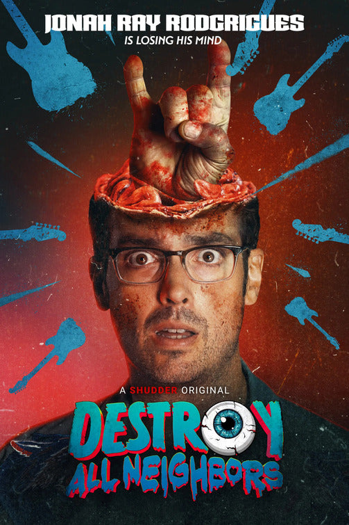 1000 piece jigsaw puzzle for the movie poster: Destroy All Neighbors (2024) ver2