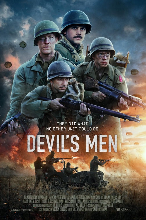 1000 piece jigsaw puzzle for the movie poster: Devil's Men (2023) ver2