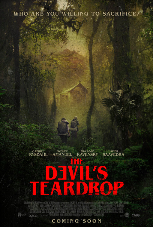 1000 piece jigsaw puzzle for the movie poster: The Devil's Teardrop (2024)