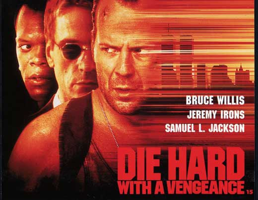 the movie poster: Die Hard With A Vengeance (1995) ver3