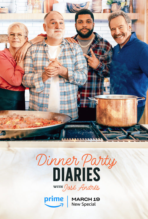 1000 piece jigsaw puzzle for tv poster: Dinner Party Diaries with Jose Andres