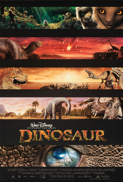 the movie poster: Dinosaur (2000) ver2