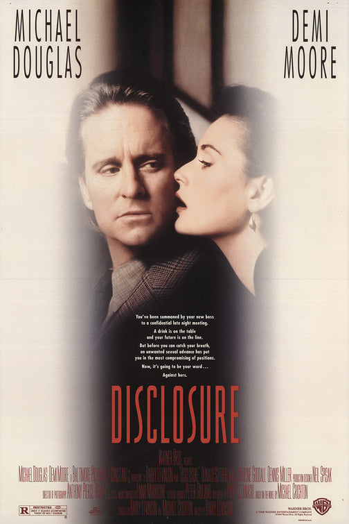 the movie poster: Disclosure (1994) ver1