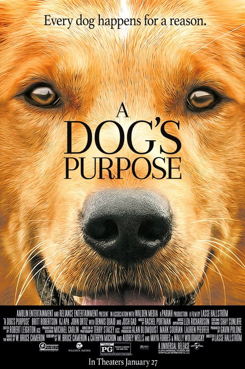 1000 piece jigsaw puzzle for the movie poster: A Dog's Purpose (2017) ver14