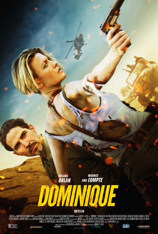 1000 piece jigsaw puzzle for the movie poster: Dominique (2024)