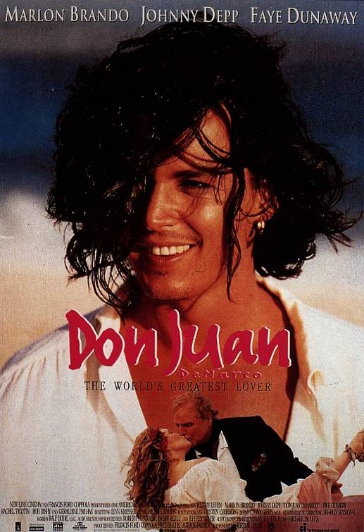 the movie poster: Don Juan Demarco (1995) ver2