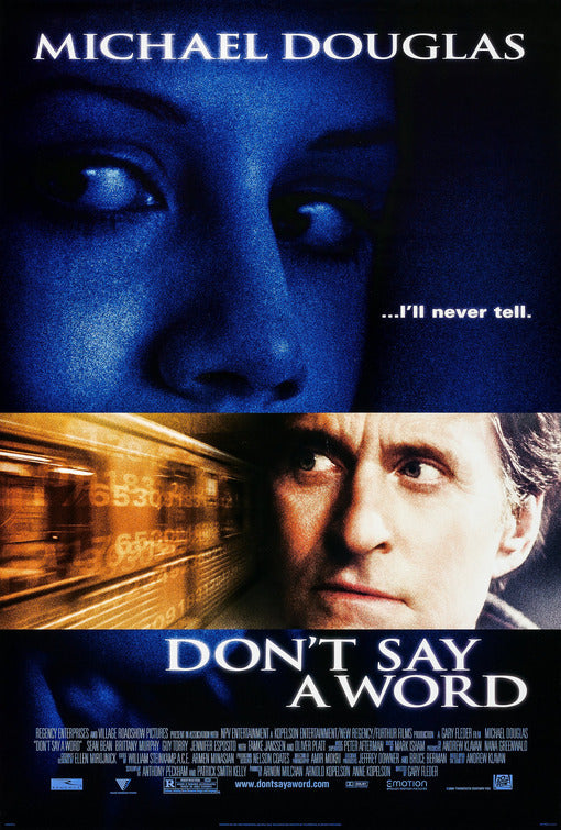 the movie poster: Don't Say a Word (2001)