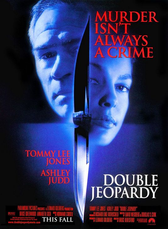 the movie poster: Double Jeopardy (1999)