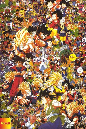 1000 piece jigsaw puzzle for tv poster: Dragonball Z, ver12