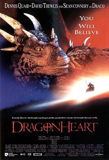 the movie poster: Dragonheart (1996) ver2