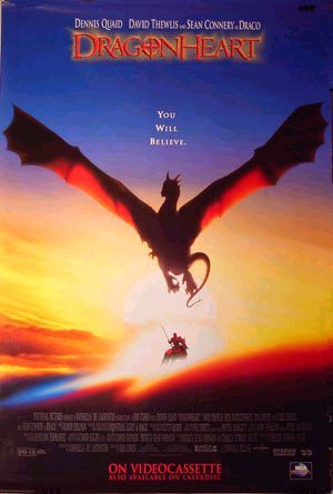 the movie poster: Dragonheart (1996) ver4