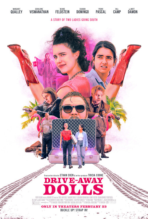 1000 piece jigsaw puzzle for the movie poster: Drive-Away Dolls (2024) ver3