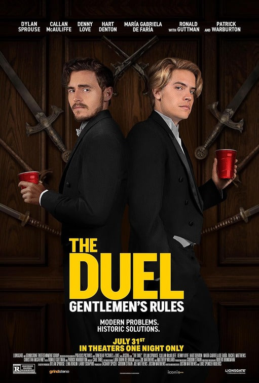 1000 piece jigsaw puzzle for the movie poster: The Duel (2024)