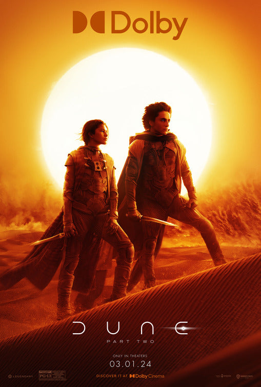 1000 piece jigsaw puzzle for the movie poster: Dune: Part Two (2024) ver17