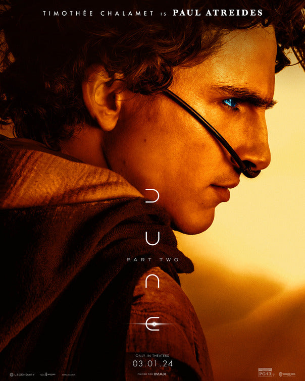 1000 piece jigsaw puzzle for the movie poster: Dune: Part Two (2024) ver2