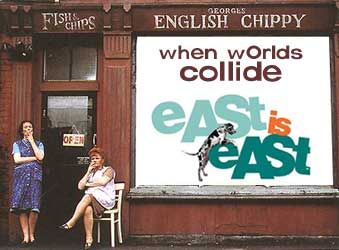 the movie poster: East is East (2000) ver3